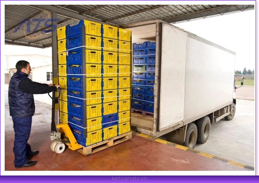 Chi phí bốc dỡ định khoản và phân bổ như thế nào?