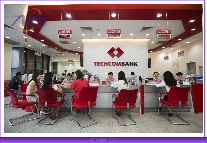 Quy trình với ngân hàng Techcombank