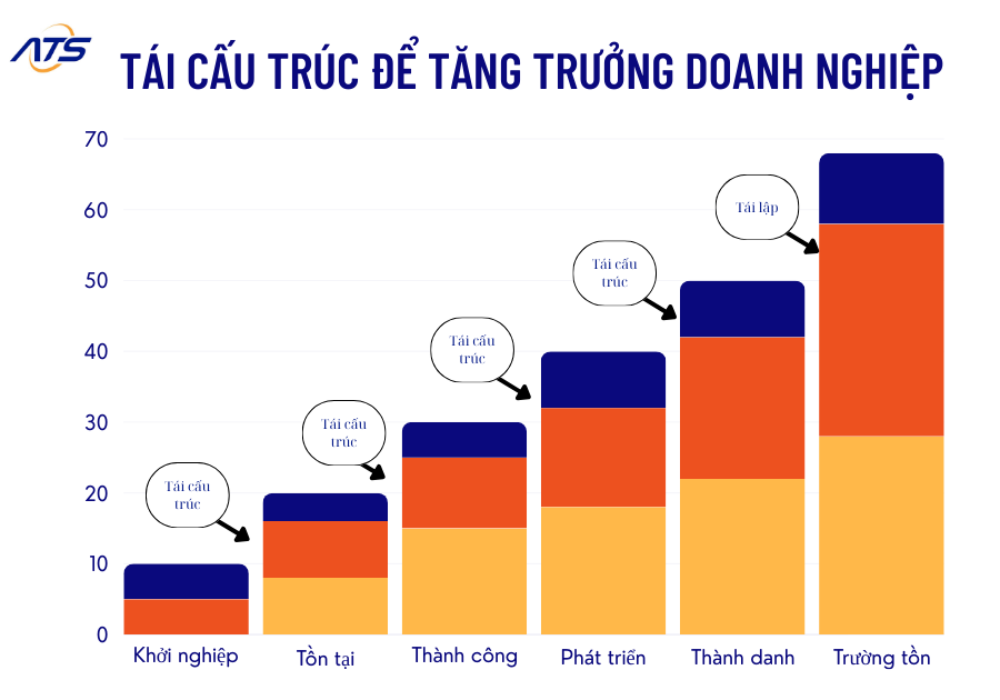 tái cấu trúc để tăng trưởng doanh nghiệp