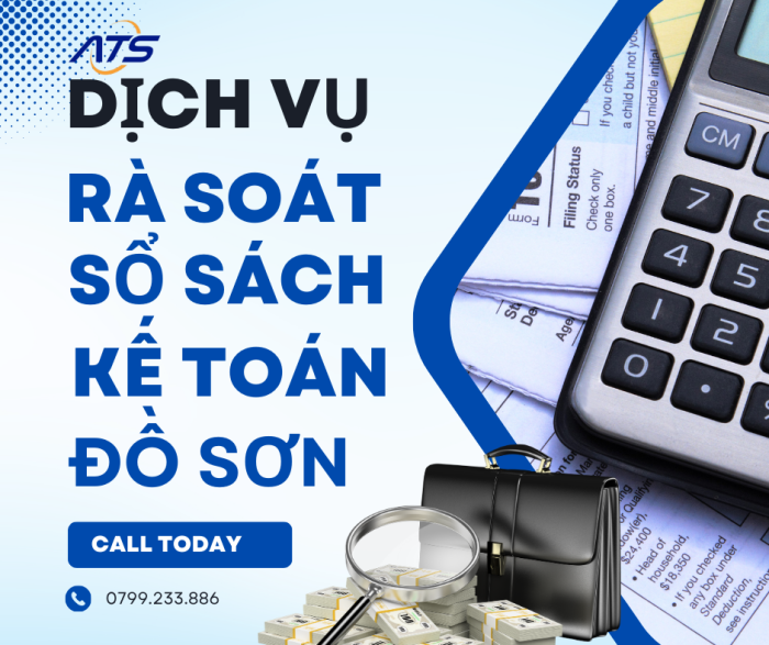 dịch vụ rà soát sổ sách kế toán quận Đồ Sơn