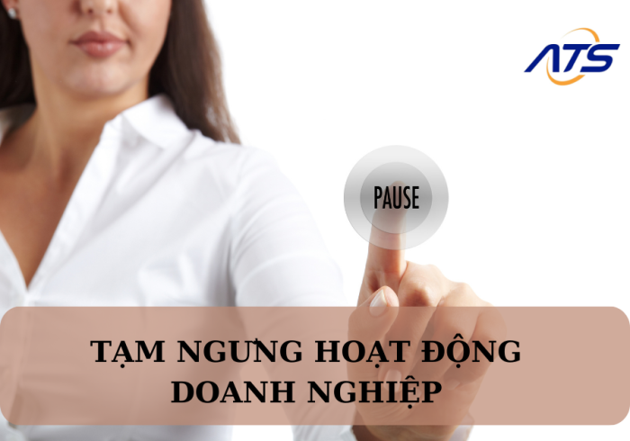 Tạm dừng kinh doanh công ty TNHH một thành viên