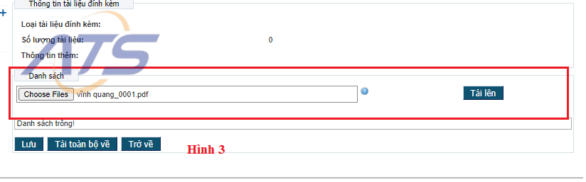 Bước 9: Đính kèm văn bản