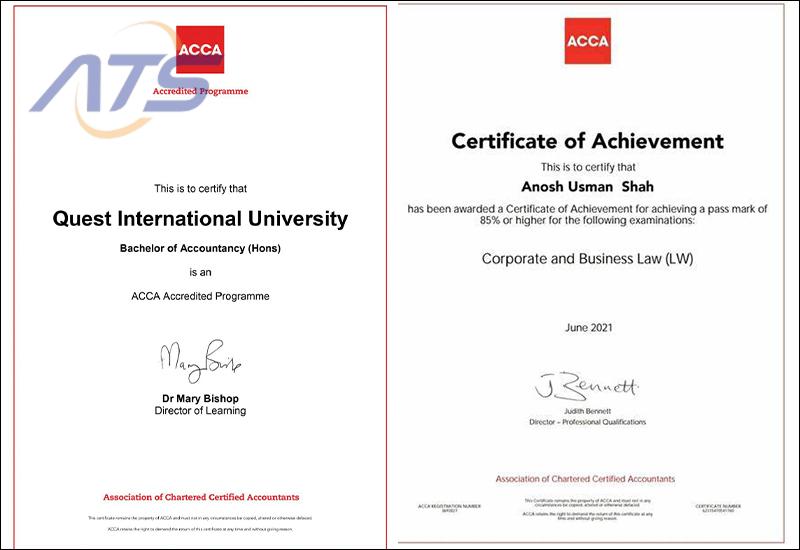 Chứng chỉ ACCA là gì