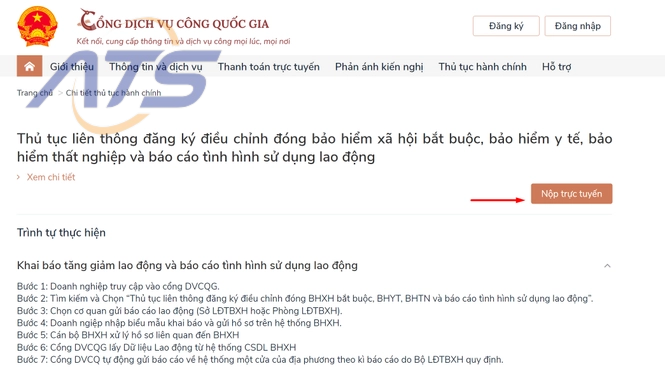 Cách nộp qua Cổng dịch vụ công quốc gia - 4