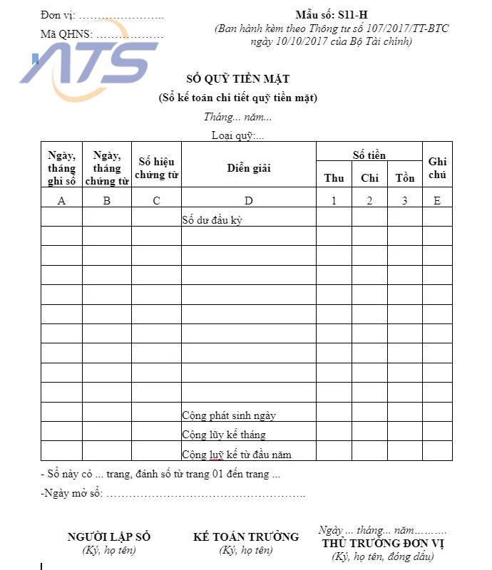 Những mẫu biên bản kiểm kê quỹ khác - 1