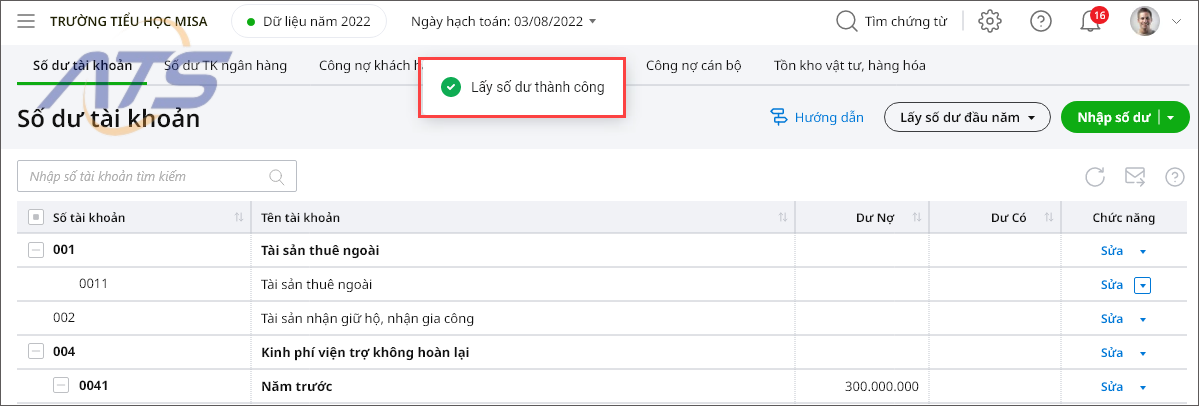 Bước 7: Quá trình thành công chương trình sẽ hiển thị thông báo như trên màn hình
