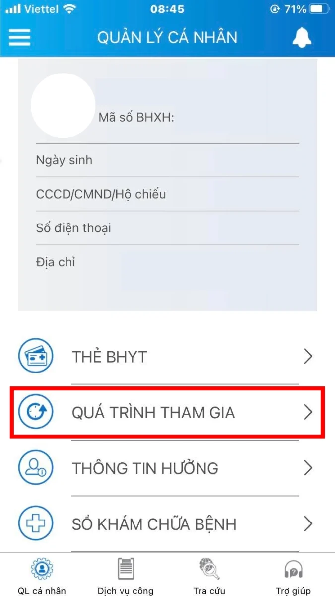 Cách 2: Tra cứu thông tin qua ứng dụng VssID