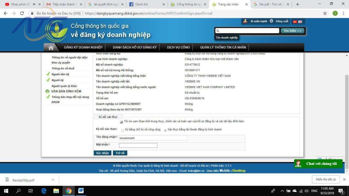 Ấn tôi xin cam đoan và xác nhận