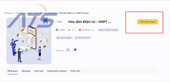 Bước 2: Lựa chọn và đăng ký dịch vụ hóa đơn điện tử