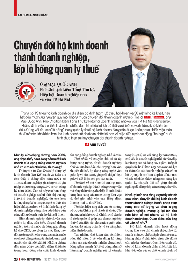 Thủ tục chuyển đổi hộ kinh doanh cá thể thành doanh nghiệp