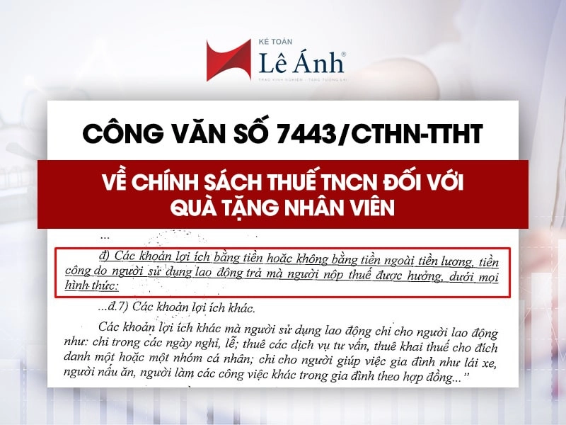 Thuế TNCN áp dụng cho hoa hồng nhân viên kinh doanh
