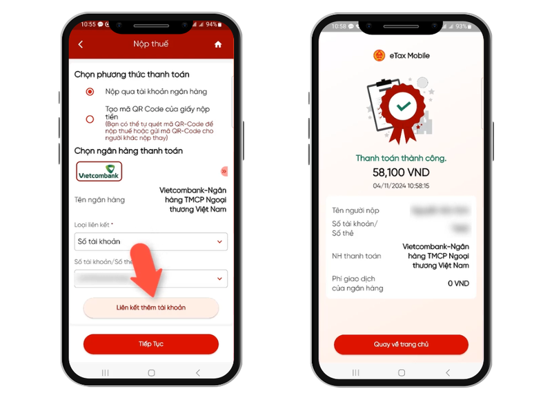 Cách nộp thuế hộ kinh doanh qua eTax mobile