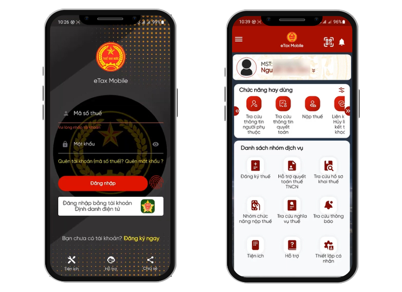 Cách nộp thuế hộ kinh doanh qua eTax mobile