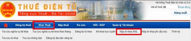Cách nộp báo cáo tài chính trên thuế điện tử