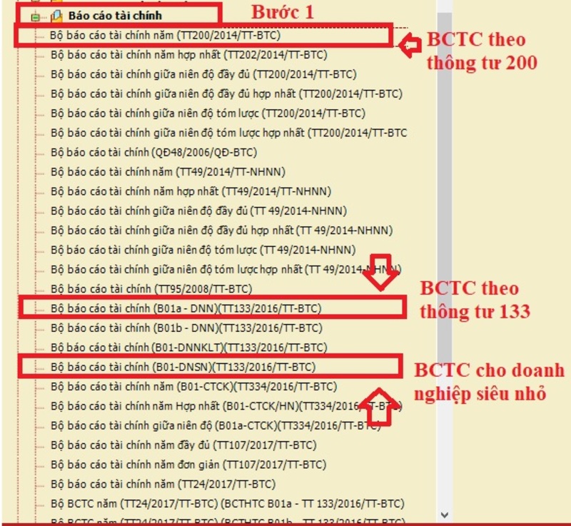 Cách nộp báo cáo tài chính trên cổng Thuế điện tử