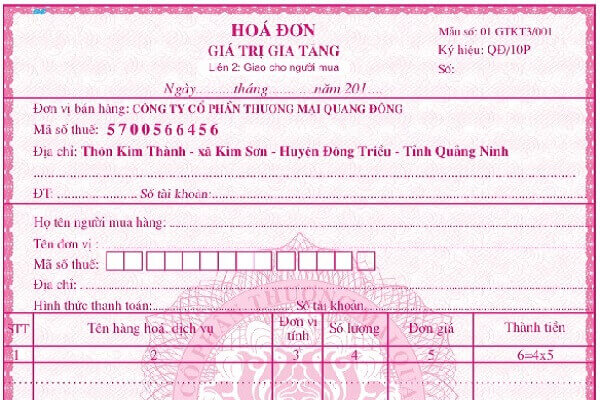 Hướng dẫn cách làm hóa đơn đỏ (VAT) chuẩn và hợp pháp