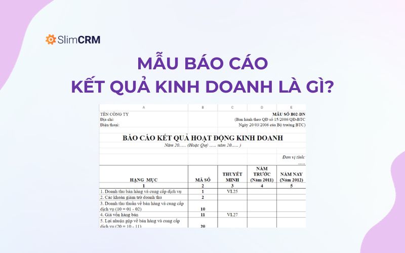 Hướng dẫn cách nhận xét báo cáo kết quả kinh doanh theo chiều ngang