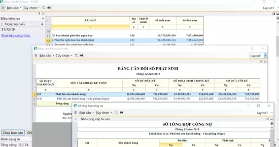 Hướng dẫn lập bảng cân đối số phát sinh chi tiết