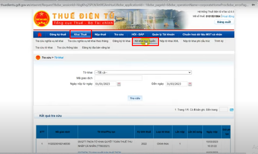 Khi nào cơ quan thuế xuống quyết toán?