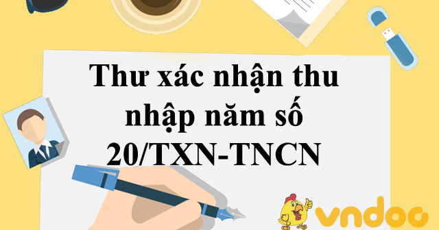 Mẫu giấy xác nhận thu nhập