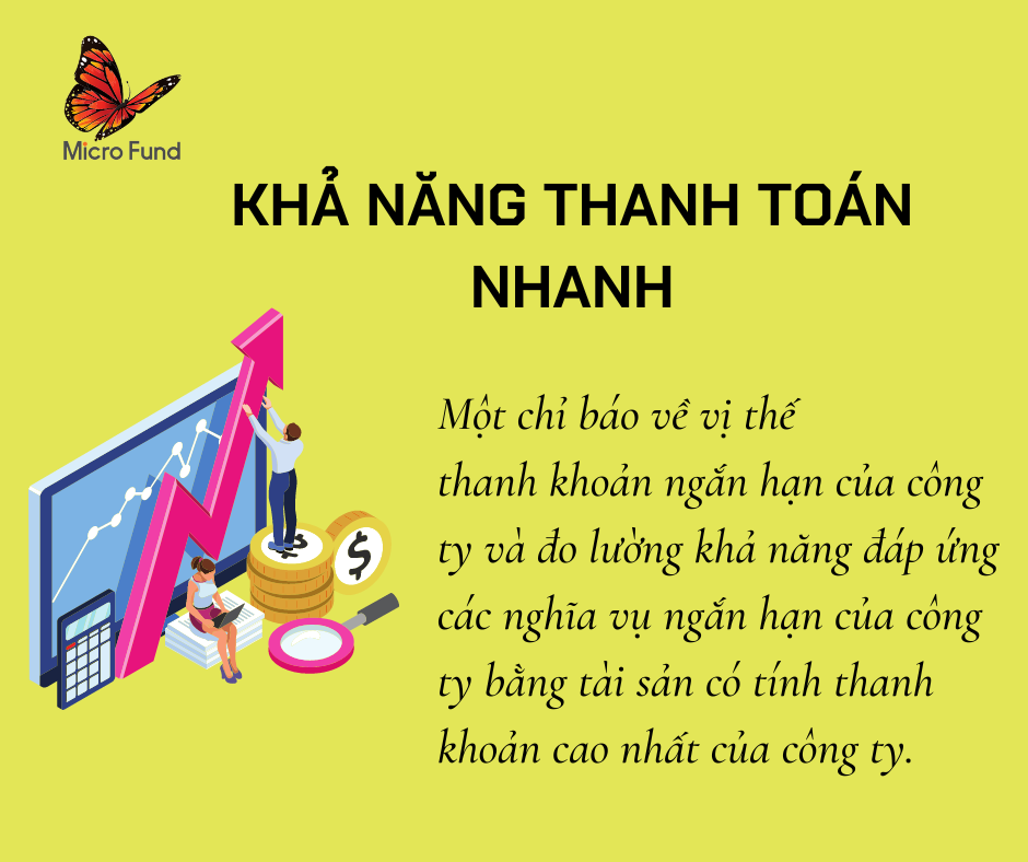 Tỷ số thanh toán nhanh là gì? Cách tính ra sao?