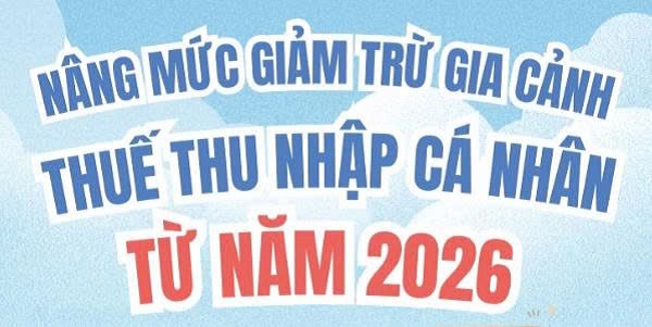 Mức giảm trừ gia cảnh năm 2026