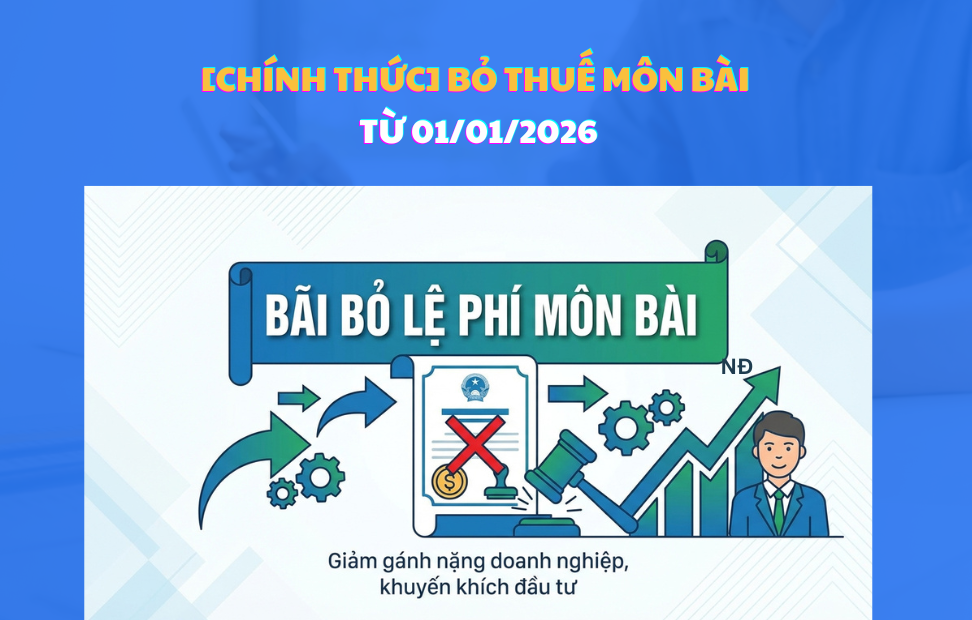 Bỏ thuế môn bài