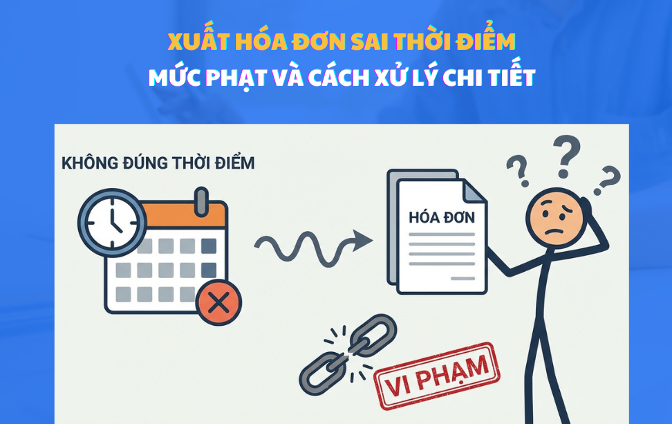 Xuất hóa đơn sai thời điểm