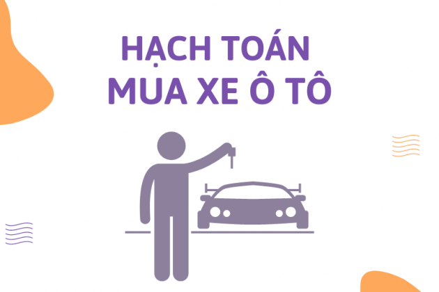 hạch toán mua xe ô tô